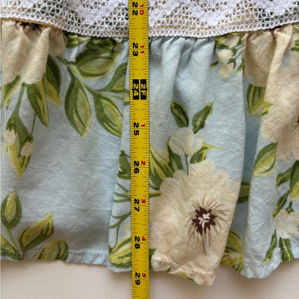 Kiwi + Punch Miami large smocked floral tiered sundress dress multicolor prairie - Picture 7 of 11